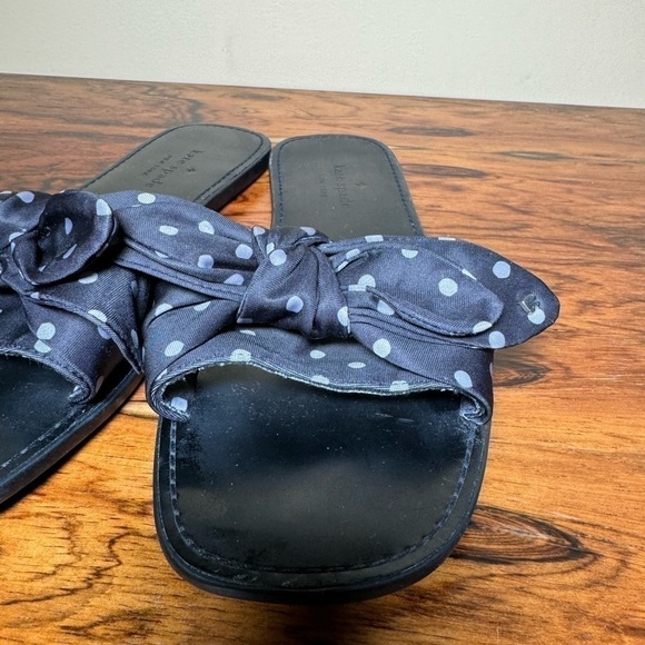 Kate Spade New York Bikini Bow Slide Sandals Polka Dots - Picture 11 of 15